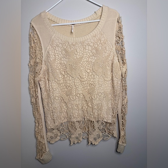 Free people lace sweater - Picture 5 of 6